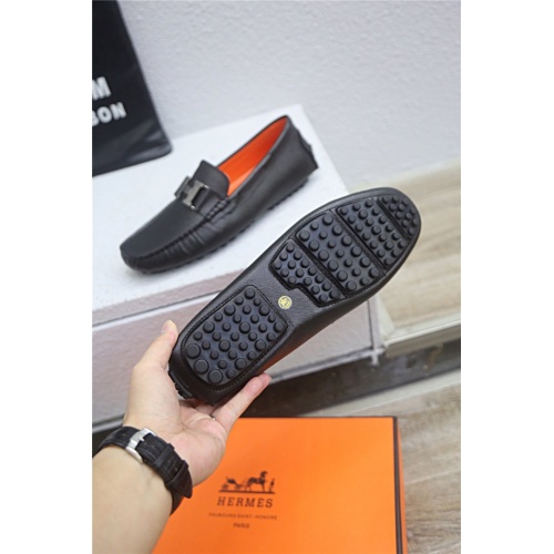 Replica Hermes Casual Shoes For Men #813328 $76.00 USD for Wholesale