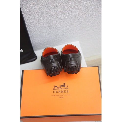 Replica Hermes Casual Shoes For Men #813328 $76.00 USD for Wholesale