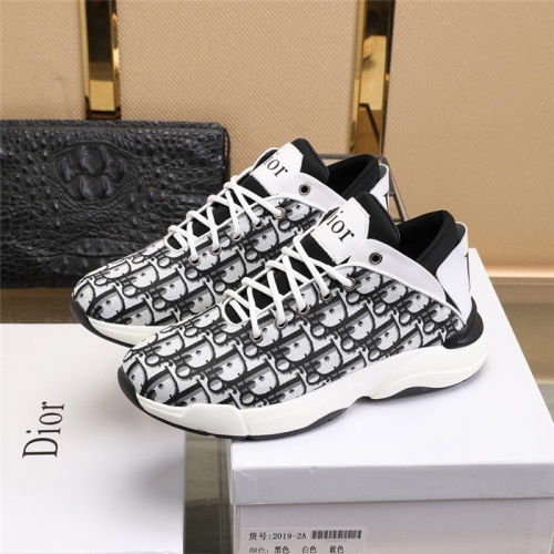 Replica Christian Dior Casual Shoes For Men #813339 $80.00 USD for Wholesale