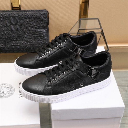 Replica Versace Casual Shoes For Men #813341 $82.00 USD for Wholesale