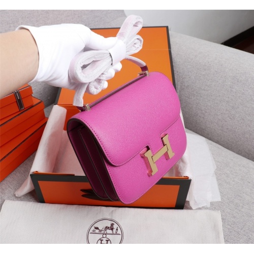 Replica Hermes AAA Quality Messenger Bags For Women #813402 $112.00 USD for Wholesale