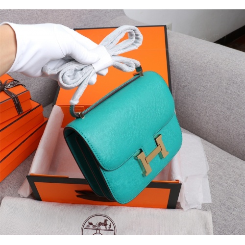 Replica Hermes AAA Quality Messenger Bags For Women #813403 $112.00 USD for Wholesale