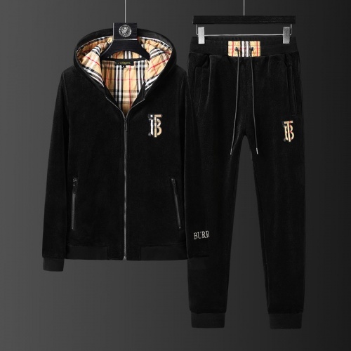 Burberry Tracksuits Long Sleeved For Men #813470 $98.00 USD, Wholesale Replica Burberry Tracksuits