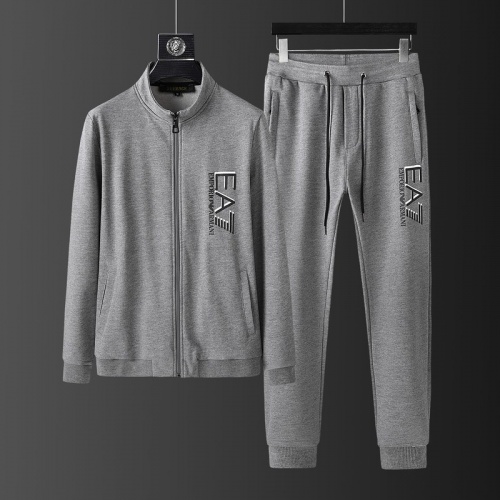 Armani Tracksuits Long Sleeved For Men #813478 $80.00 USD, Wholesale Replica Armani Tracksuits