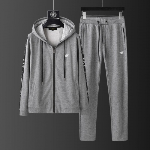 Armani Tracksuits Long Sleeved For Men #813479 $80.00 USD, Wholesale Replica Armani Tracksuits