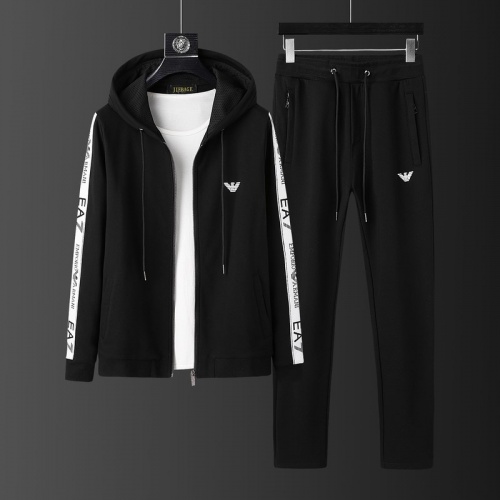 Armani Tracksuits Long Sleeved For Men #813480 $80.00 USD, Wholesale Replica Armani Tracksuits