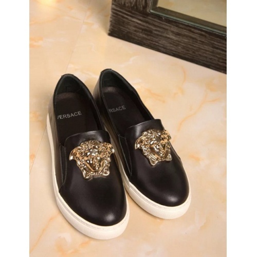 Replica Versace Casual Shoes For Men #813585 $75.00 USD for Wholesale