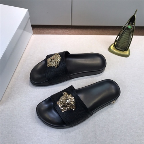 Versace Slippers For Men #813587 $45.00 USD, Wholesale Replica Clearance