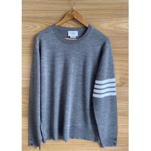 Thom Browne TB Sweaters Long Sleeved For Men #813588 $60.00 USD, Wholesale Replica Thom Browne TB Sweaters