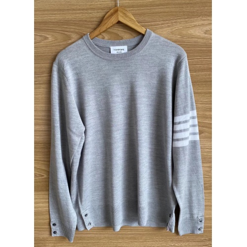 Thom Browne TB Sweaters Long Sleeved For Men #813590 $60.00 USD, Wholesale Replica Thom Browne TB Sweaters