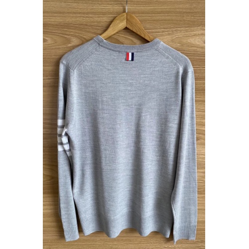 Replica Thom Browne TB Sweaters Long Sleeved For Men #813590 $60.00 USD for Wholesale