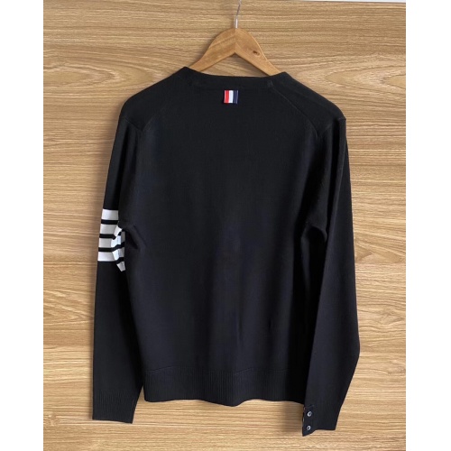 Replica Thom Browne TB Sweaters Long Sleeved For Men #813593 $68.00 USD for Wholesale