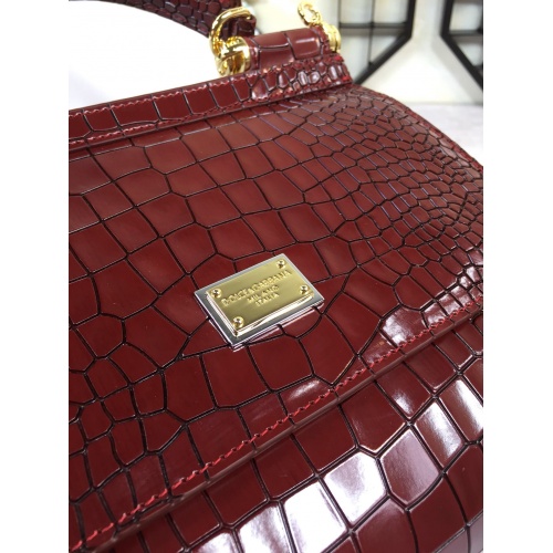 Replica Dolce & Gabbana D&G AAA Quality Messenger Bags For Women #813733 $160.00 USD for Wholesale