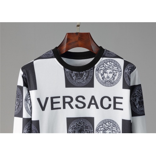 Replica Versace Tracksuits Long Sleeved For Men #813814 $85.00 USD for Wholesale