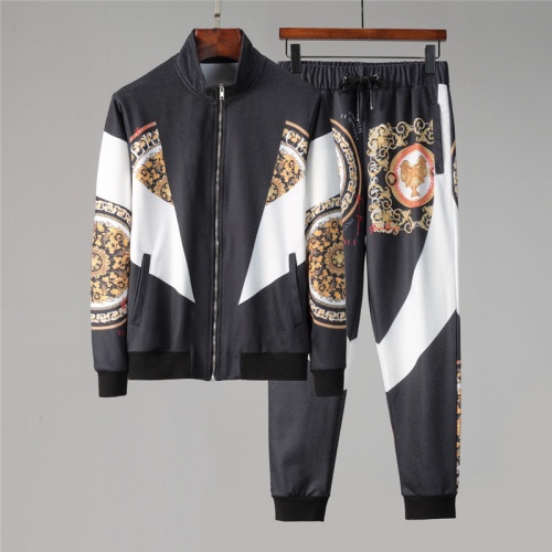 Versace Tracksuits Long Sleeved For Men #813815 $88.00 USD, Wholesale Replica Versace Tracksuits