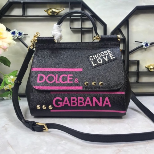 Dolce &amp; Gabbana D&amp;G AAA Quality Messenger Bags For Women #813879 $150.00 USD, Wholesale Replica Dolce &amp; Gabbana D&amp;G AAA Quality Messenger Bags