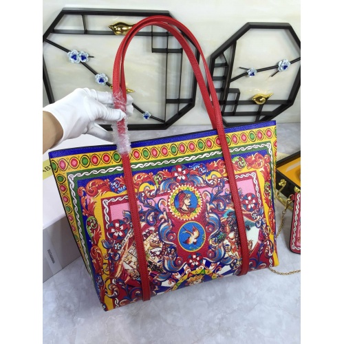Replica Dolce & Gabbana AAA Quality Handbags For Women #813922 $170.00 USD for Wholesale