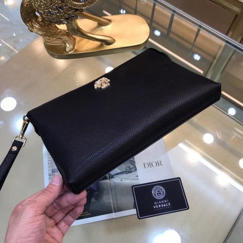 Replica Versace AAA Man Wallets #814021 $92.00 USD for Wholesale