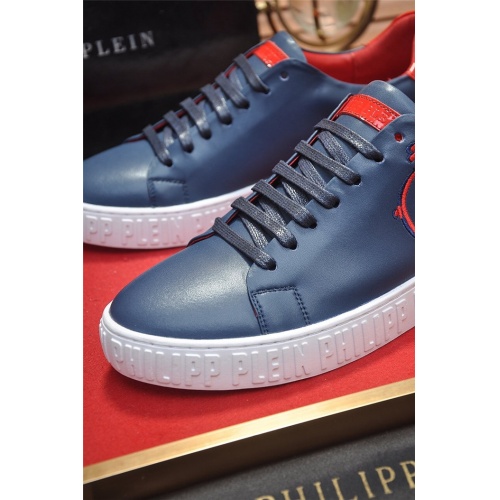 Replica Philipp Plein PP Casual Shoes For Men #814028 $80.00 USD for Wholesale
