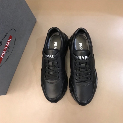 Replica Prada Casual Shoes For Men #814053 $82.00 USD for Wholesale