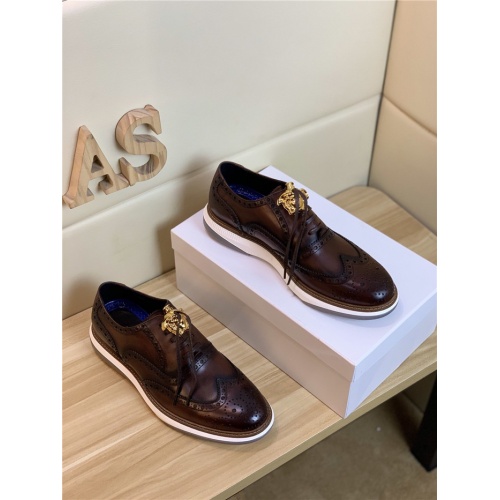 Replica Versace Casual Shoes For Men #814057 $162.00 USD for Wholesale