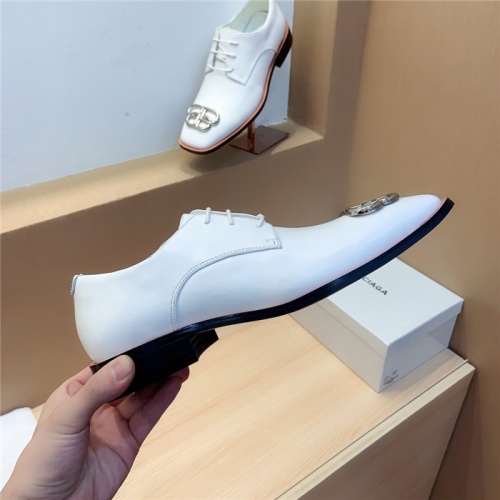 Replica Balenciaga Leather Shoes For Men #814062 $98.00 USD for Wholesale