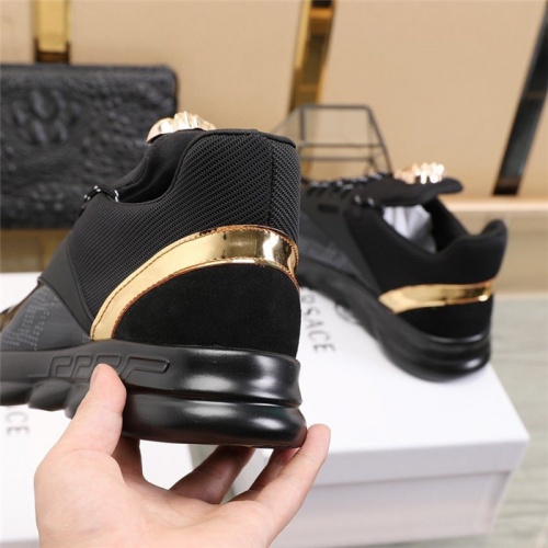 Replica Versace Casual Shoes For Men #814074 $82.00 USD for Wholesale