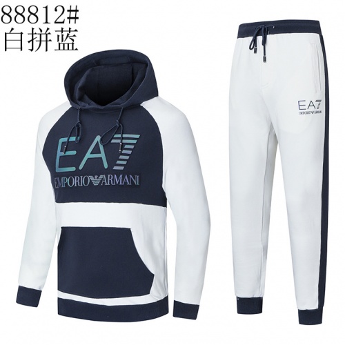 Armani Tracksuits Long Sleeved For Men #814130 $68.00 USD, Wholesale Replica Armani Tracksuits