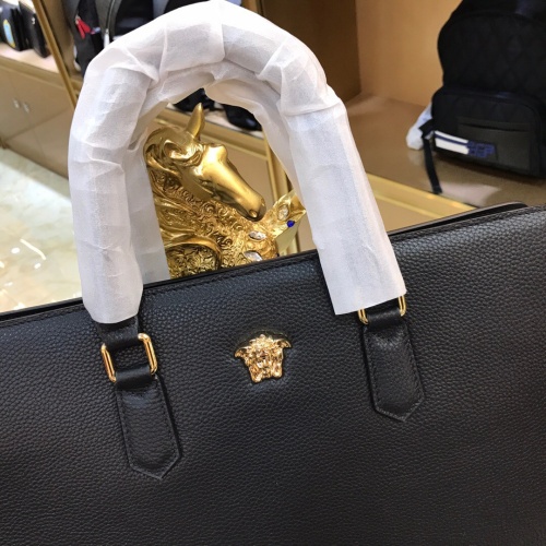 Replica Versace AAA Man Handbags #814169 $165.00 USD for Wholesale