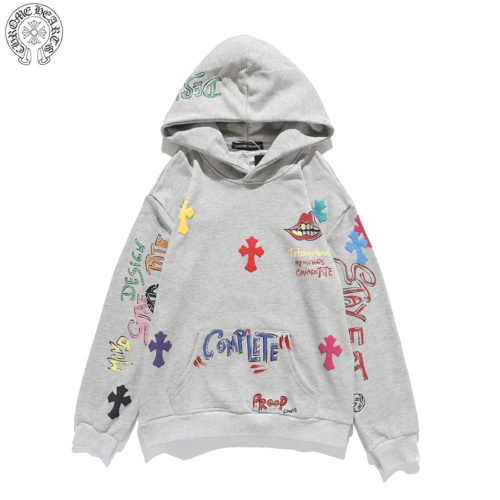 Chrome Hearts Hoodies Long Sleeved For Men #814201 $45.00 USD, Wholesale Replica Chrome Hearts Hoodies