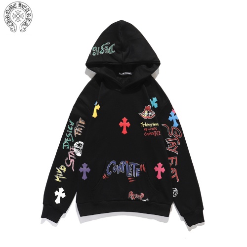 Chrome Hearts Hoodies Long Sleeved For Men #814202 $45.00 USD, Wholesale Replica Chrome Hearts Hoodies