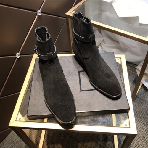 Replica Yves Saint Laurent Boots For Men #814240 $105.00 USD for Wholesale
