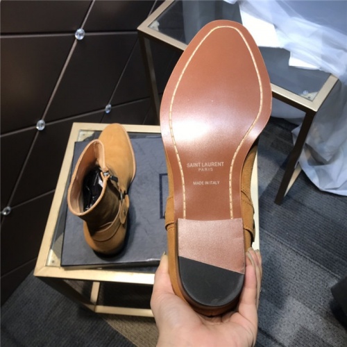 Replica Yves Saint Laurent Boots For Men #814242 $105.00 USD for Wholesale