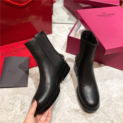 Replica Valentino Boots For Women #814327 $92.00 USD for Wholesale