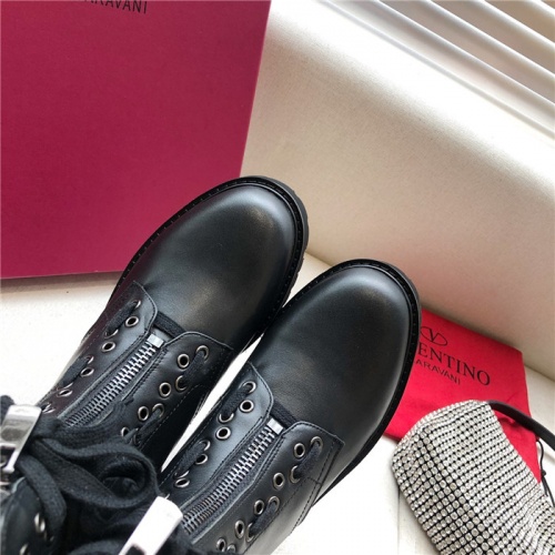 Replica Valentino Boots For Women #814330 $105.00 USD for Wholesale