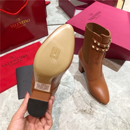 Replica Valentino Boots For Women #814332 $98.00 USD for Wholesale