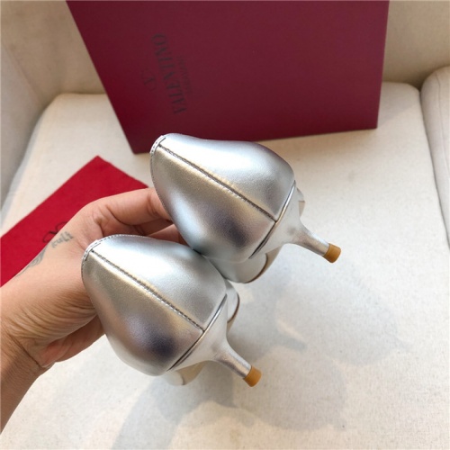 Replica Valentino High-Heeled Shoes For Women #814354 $80.00 USD for Wholesale
