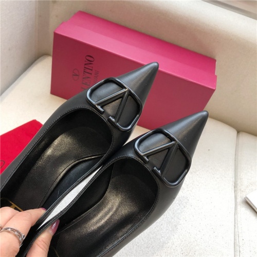 Replica Valentino High-Heeled Shoes For Women #814361 $80.00 USD for Wholesale