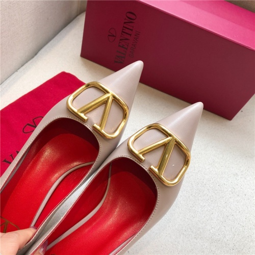 Replica Valentino High-Heeled Shoes For Women #814382 $80.00 USD for Wholesale