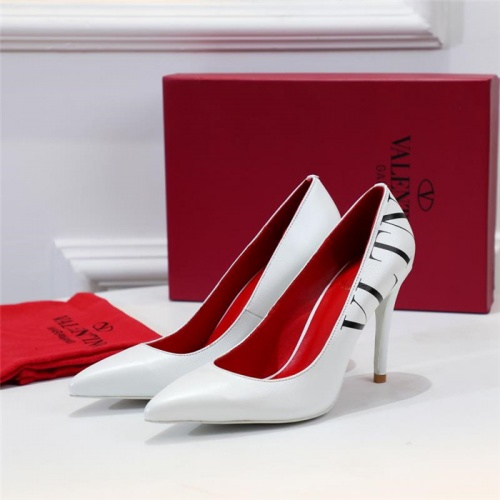 Valentino High-Heeled Shoes For Women #814383 $80.00 USD, Wholesale Replica Valentino High-Heeled Shoes