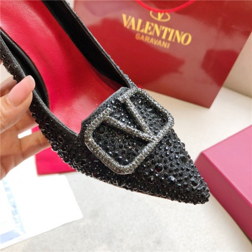 Replica Valentino High-Heeled Shoes For Women #814391 $80.00 USD for Wholesale