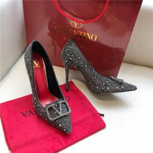 Valentino High-Heeled Shoes For Women #814392 $80.00 USD, Wholesale ...