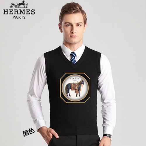 Hermes Sweaters Sleeveless For Men #814457 $38.00 USD, Wholesale Replica Hermes Sweaters