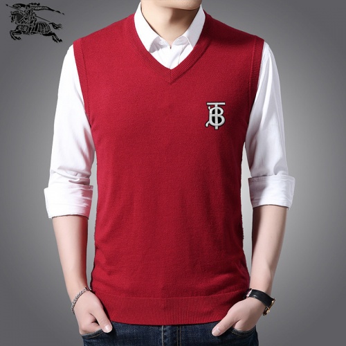 Burberry Sweaters Sleeveless For Men #814486 $38.00 USD, Wholesale Replica Burberry Sweaters