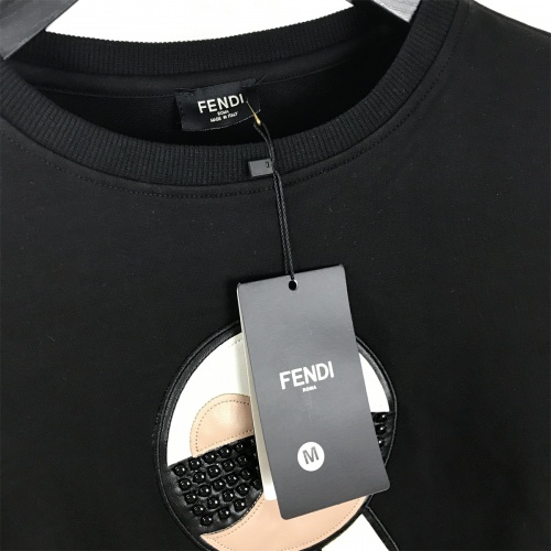 Replica Fendi Hoodies Long Sleeved For Men #814497 $39.00 USD for Wholesale