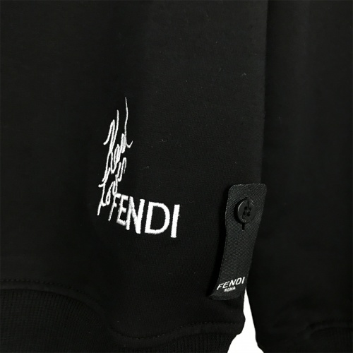 Replica Fendi Hoodies Long Sleeved For Men #814499 $39.00 USD for Wholesale