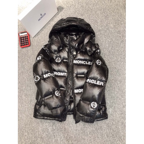 Replica Moncler Down Feather Coat Long Sleeved For Men #814543 $193.00 USD for Wholesale