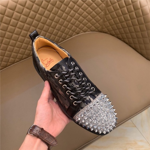 Replica Christian Louboutin CL Casual Shoes For Men #814554 $88.00 USD for Wholesale