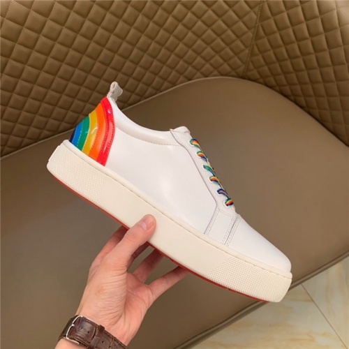 Replica Christian Louboutin CL Casual Shoes For Men #814555 $88.00 USD for Wholesale