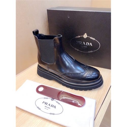 Replica Prada Boots For Men #814569 $130.00 USD for Wholesale